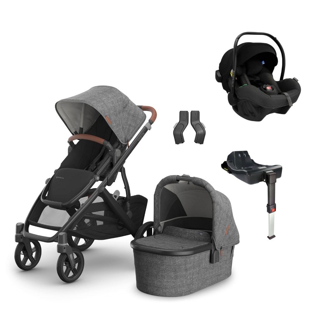 UPPAbaby Vista V3 Pushchair with Avionaut Pixel Pro Travel System