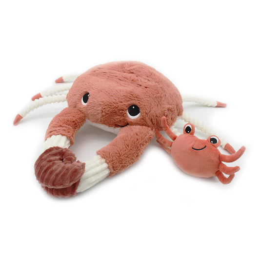 Les Ptipotos Colin the Crab Mum & Baby