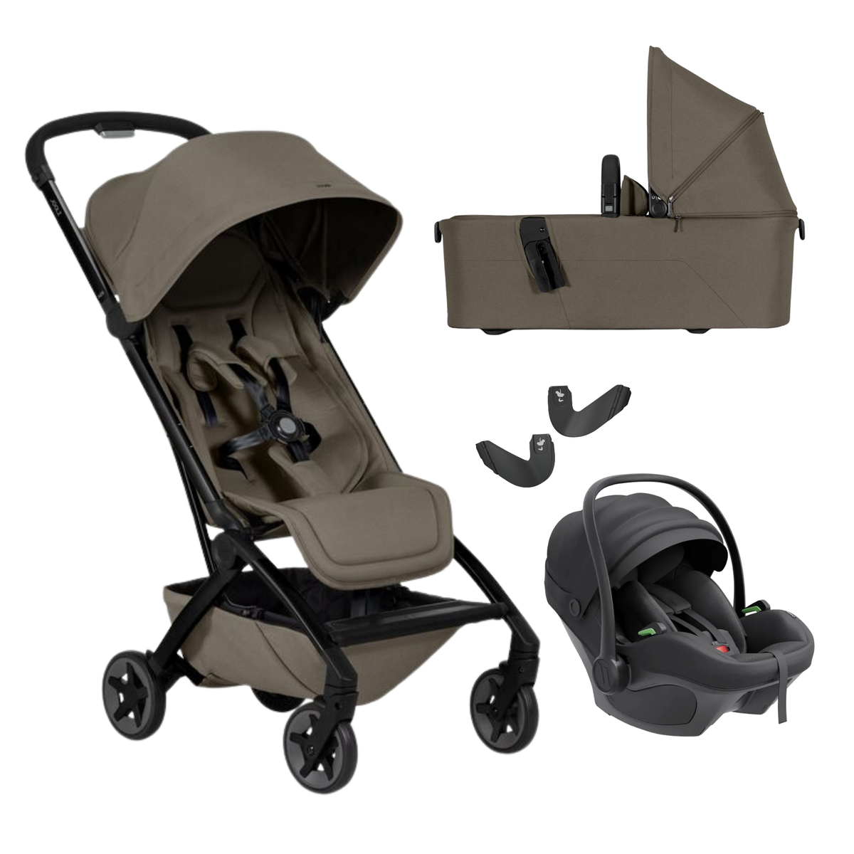 Joolz Aer 2 + Carrycot Bundle with Avionaut Pixel 3 Travel System