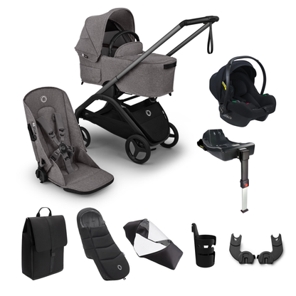 Bugaboo Dragonfly Plus Essential Bundle with Avionaut Cosmo Smart Travel System