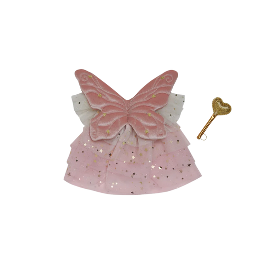 Olli Ella Dinkum Doll Fairy Outfit Set - Pink