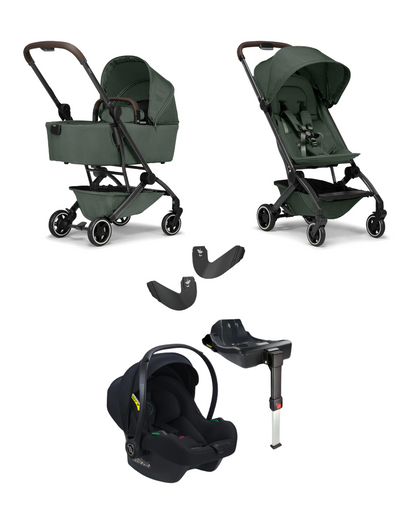 Joolz Aer+ with Cot Bundle with Avionaut Cosmo 2.0 Smart & Dock2 Isofix Base
