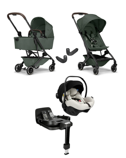 Joolz Aer+ with Cot Bundle with Avionaut Pixel Pro 2.0C & Orbit IQ Rotating Isofix Base