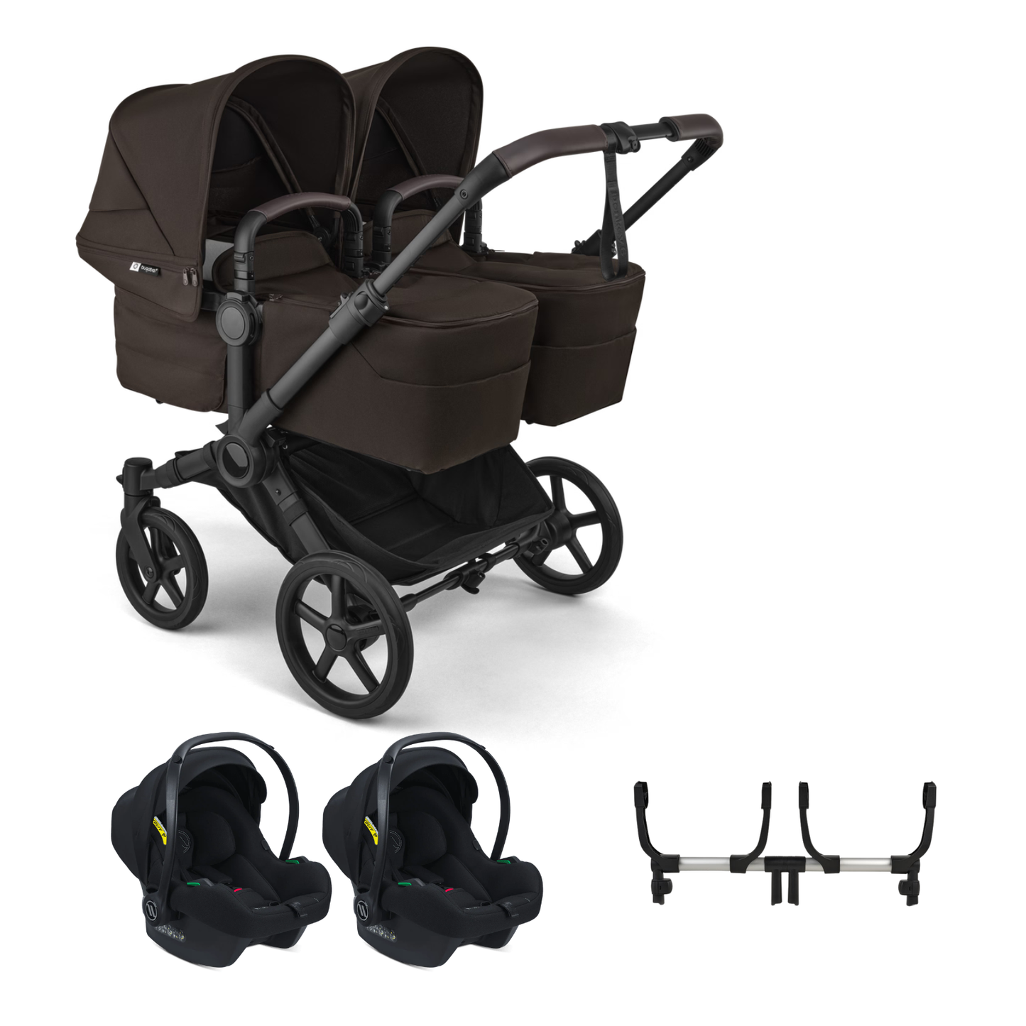 Bugaboo Donkey 6 Twin with Avionaut Cosmo Smart Travel System