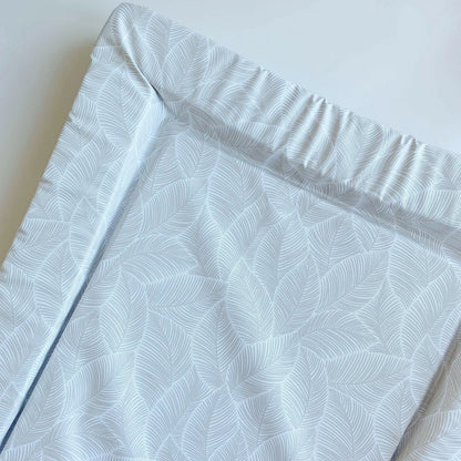 Bobbin and Bumble Baby Changing Mat - Beige Leaf Print