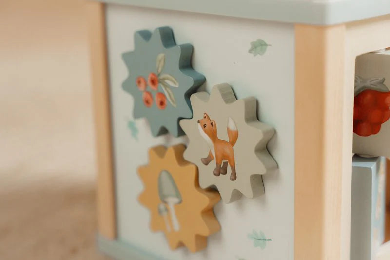Little Dutch Wooden Activity Cube - Forest Friends image 3