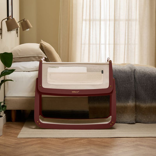 Snüz SnuzPod5 Bedside Crib - Rouge