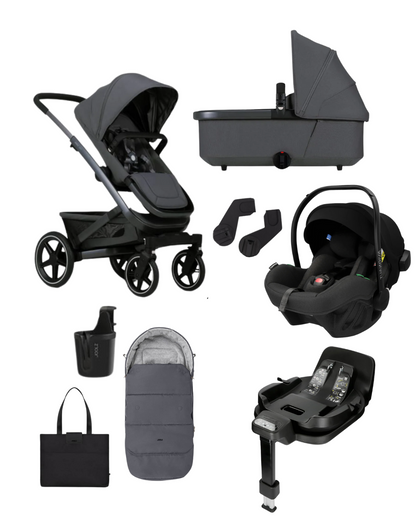 Joolz Geo³ Mono Pushchair Bundle with Avionaut Pixel Pro 2.0C & Orbit IQ Rotating Isofix Base