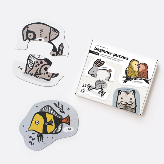 Wee Gallery Beginner Puzzles - Pets image 1
