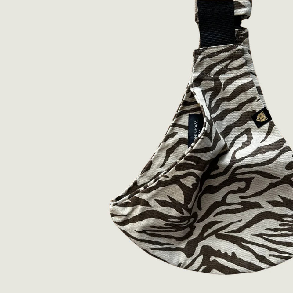 Wildride Toddler Carrier - Zebra Print
