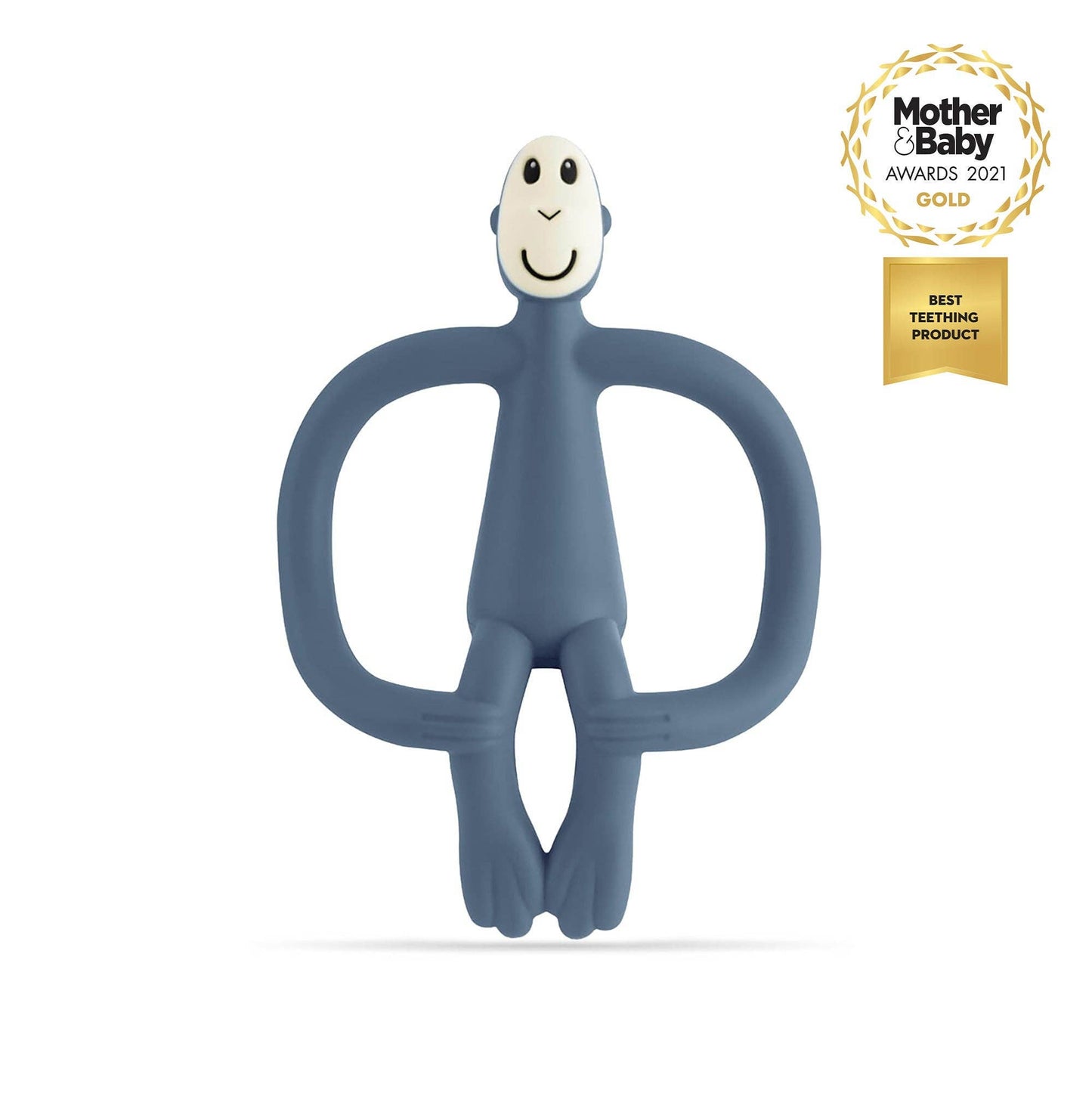 Matchstick Monkey Original Teether - Airforce Blue