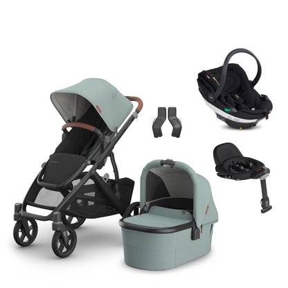 UPPAbaby Vista V3 Bundle with BeSafe Go Beyond Travel System