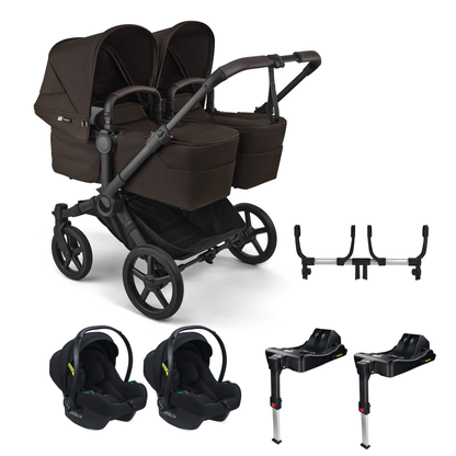 Bugaboo Donkey 6 Twin with Avionaut Cosmo Smart Travel System