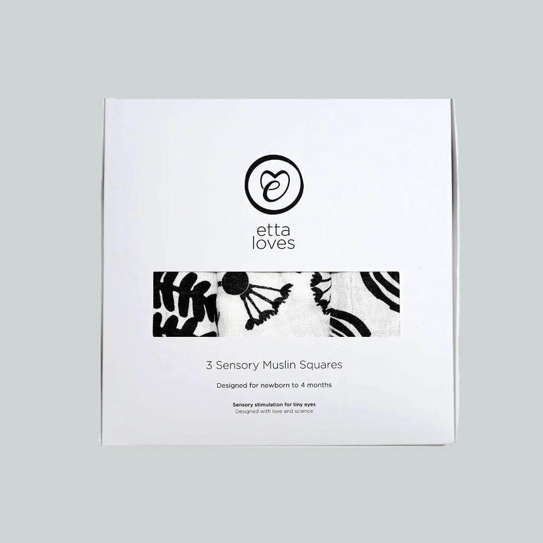 Etta Loves 3-Pack Sensory Muslin Plants image 1