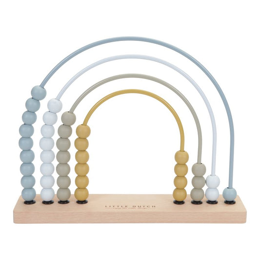 Little Dutch Rainbow Abacus Blue image 0