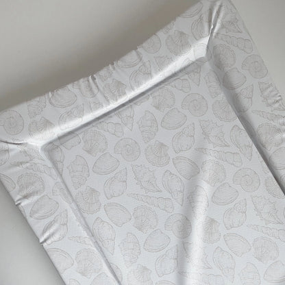 Bobbin and Bumble Baby Changing Mat - Seashell