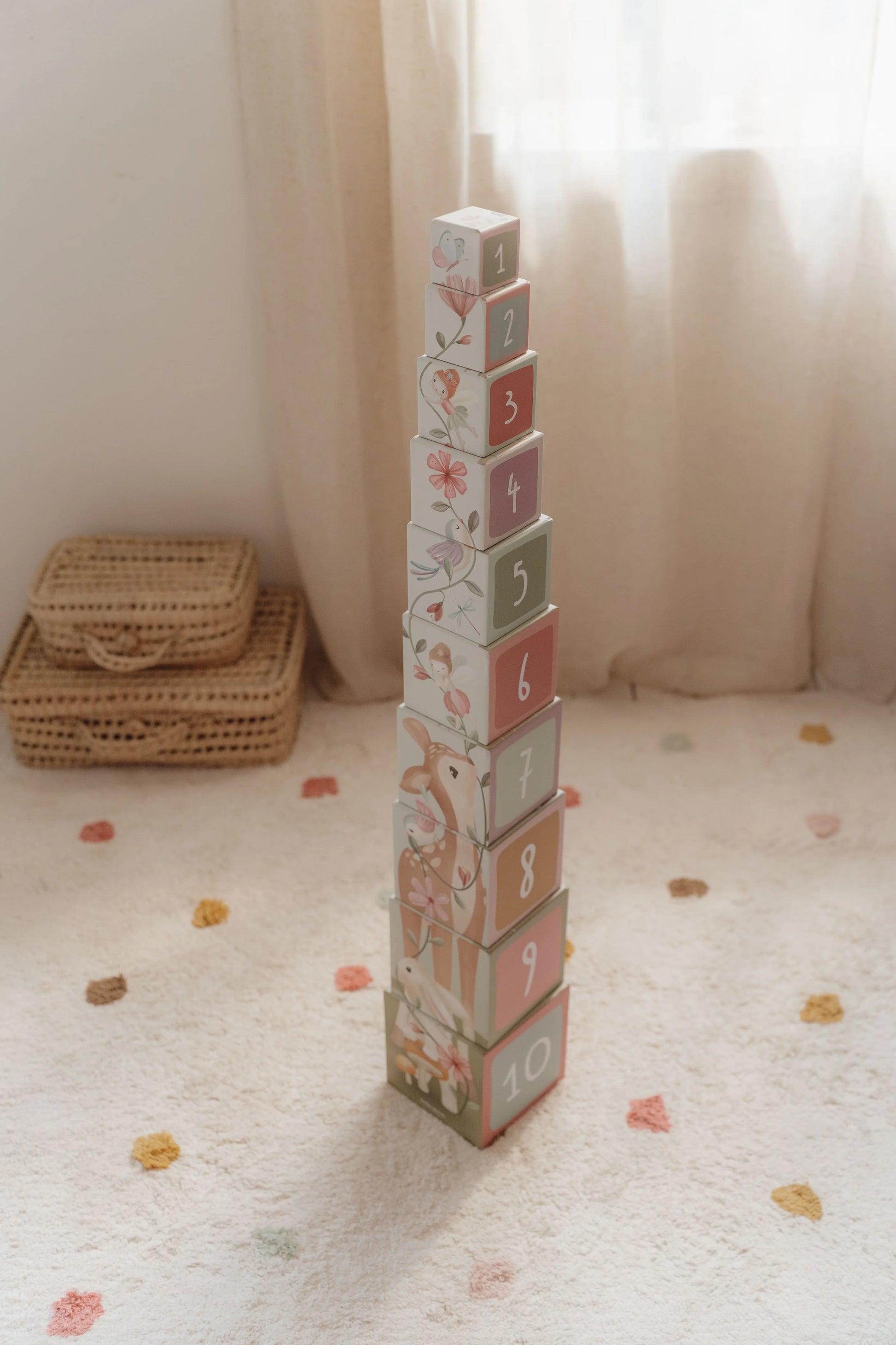 Little Dutch Cardboard Building Blocks - Fairy Garden image 4