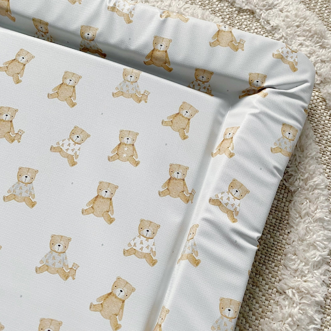 Bobbin and Bumble Baby Changing Mat - Teddy Bear