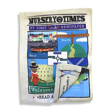 Nursery Times Crinkly Newspaper - England image 0