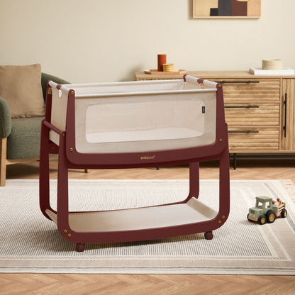 Snüz SnuzPod5 Bedside Crib - Rouge