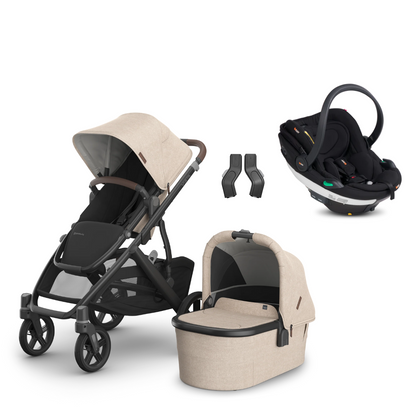 UPPAbaby Vista V3 Bundle with BeSafe Go Beyond Travel System