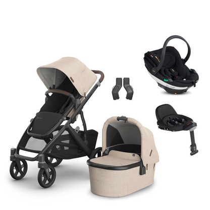 UPPAbaby Vista V3 Bundle with BeSafe Go Beyond Travel System