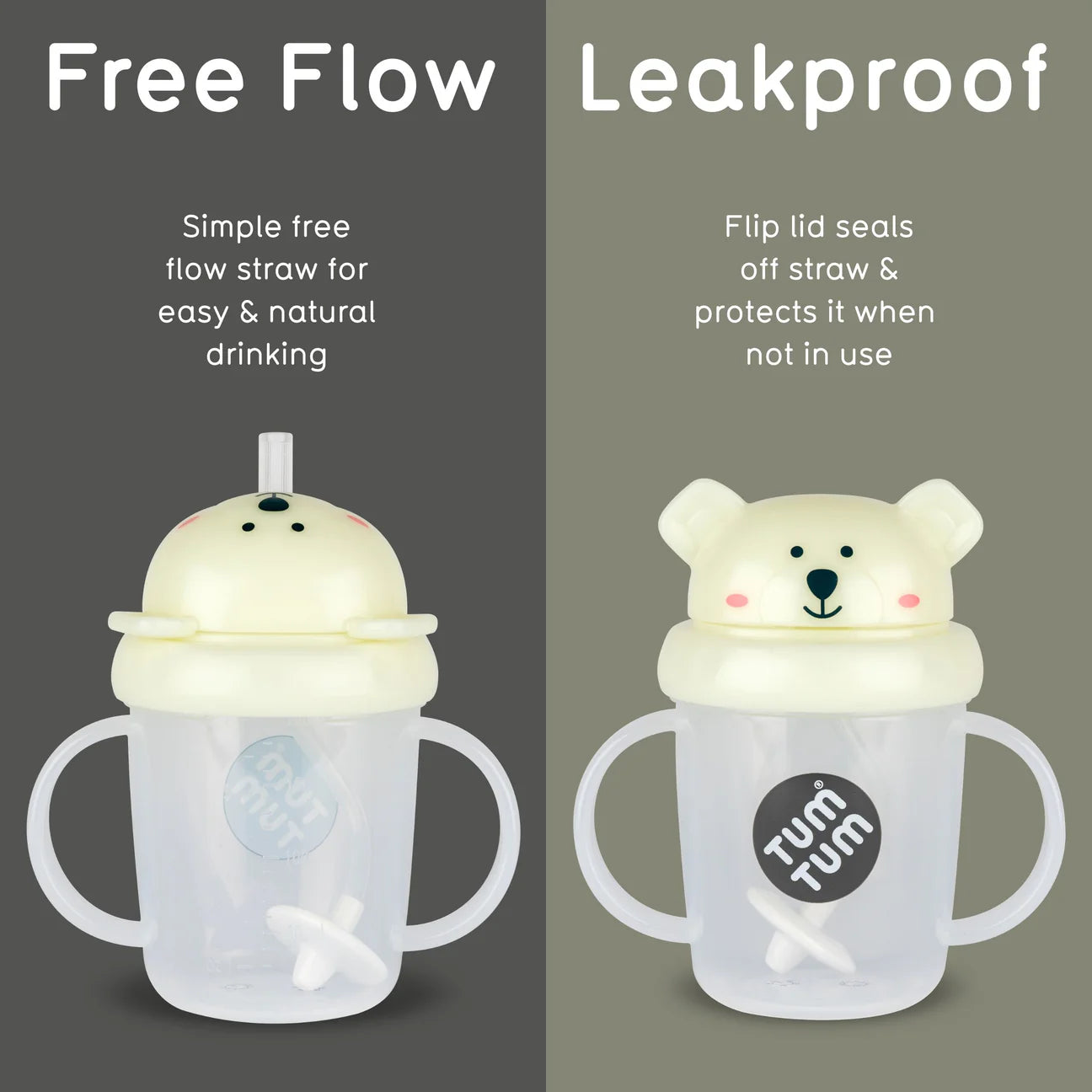 Tum Tum Tippy Up Cup - Pete Polar Bear 200ml