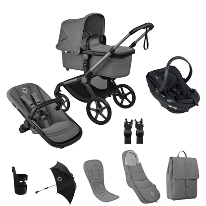Bugaboo Fox 5 Renew Complete Bundle with BeSafe Go Beyond 2 Travel System
