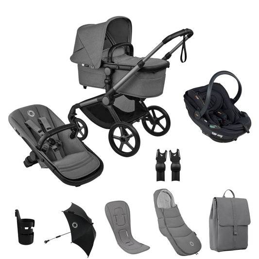 Bugaboo Fox 5 Renew Complete Bundle with BeSafe Go Beyond 2 Travel System