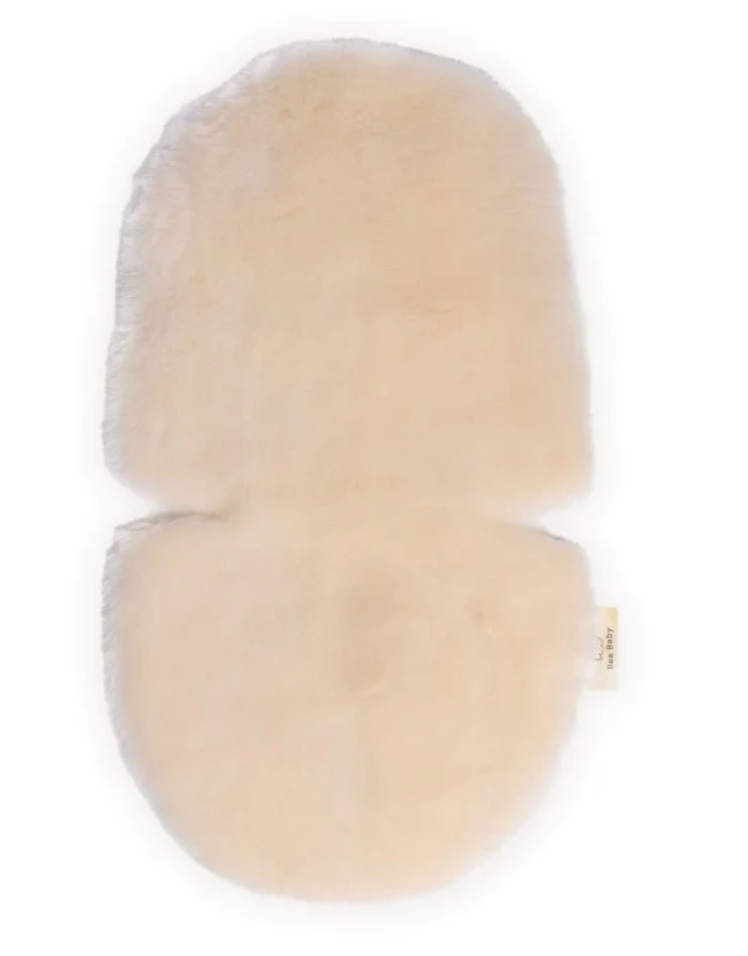 Baa Baby Sheepskin Pram Style Liner | Honey Shorn Hair image 0