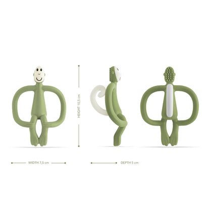 Matchstick Monkey Original Teether - Olive