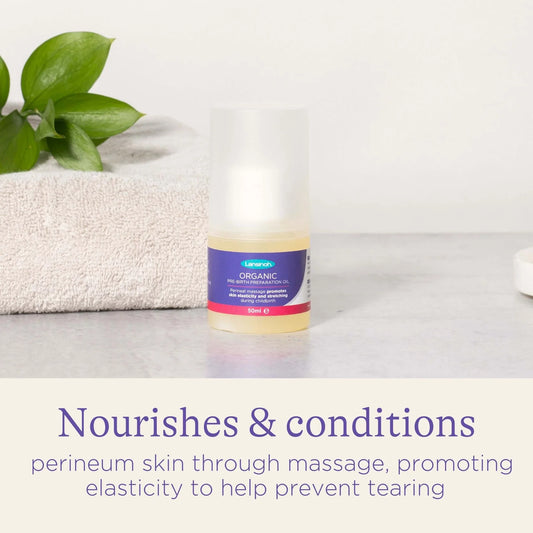 Lansinoh Organic Pre-Birth Preparation Oil - 50ml image 1