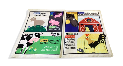 Nursery Times Crinkly Newspaper - Farm Animals image 2
