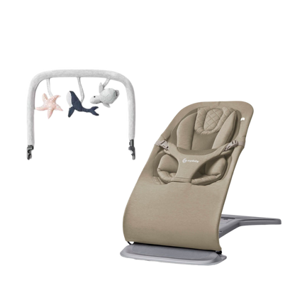 Ergobaby Evolve Baby Bouncer + Toy Bar image 0