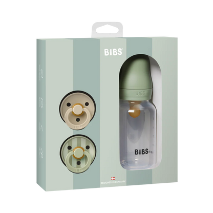 BIBS Baby Sprinkle Gift Set - Sage