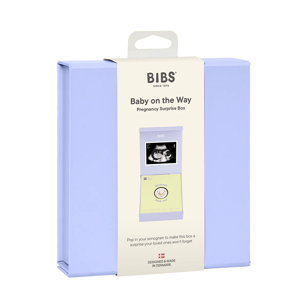 BIBS Baby on the Way Box with Dummy