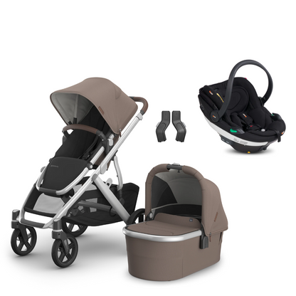 UPPAbaby Vista V3 Bundle with BeSafe Go Beyond Travel System