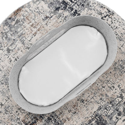 Snüz SnuzBaskit Light Grey Moses Basket & Dove Stand image 4
