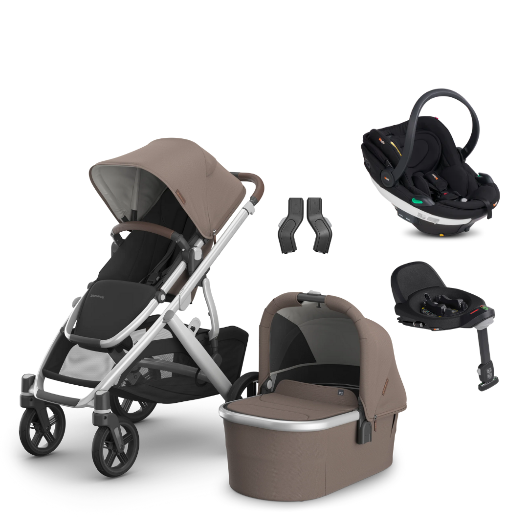 UPPAbaby Vista V3 Bundle with BeSafe Go Beyond Travel System