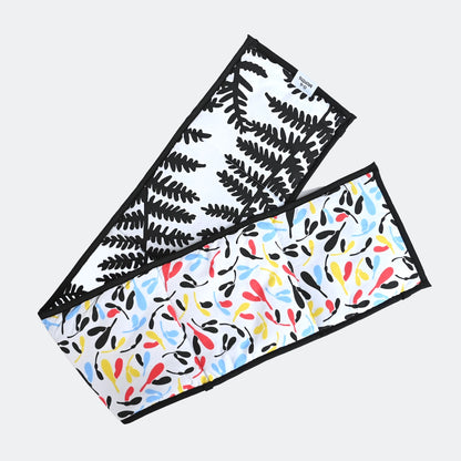 Etta Loves Plant Print Sensory Strip - Reversible - Birth To 12 Months