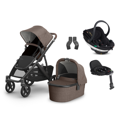 UPPAbaby Vista V3 Bundle with BeSafe Go Beyond Travel System