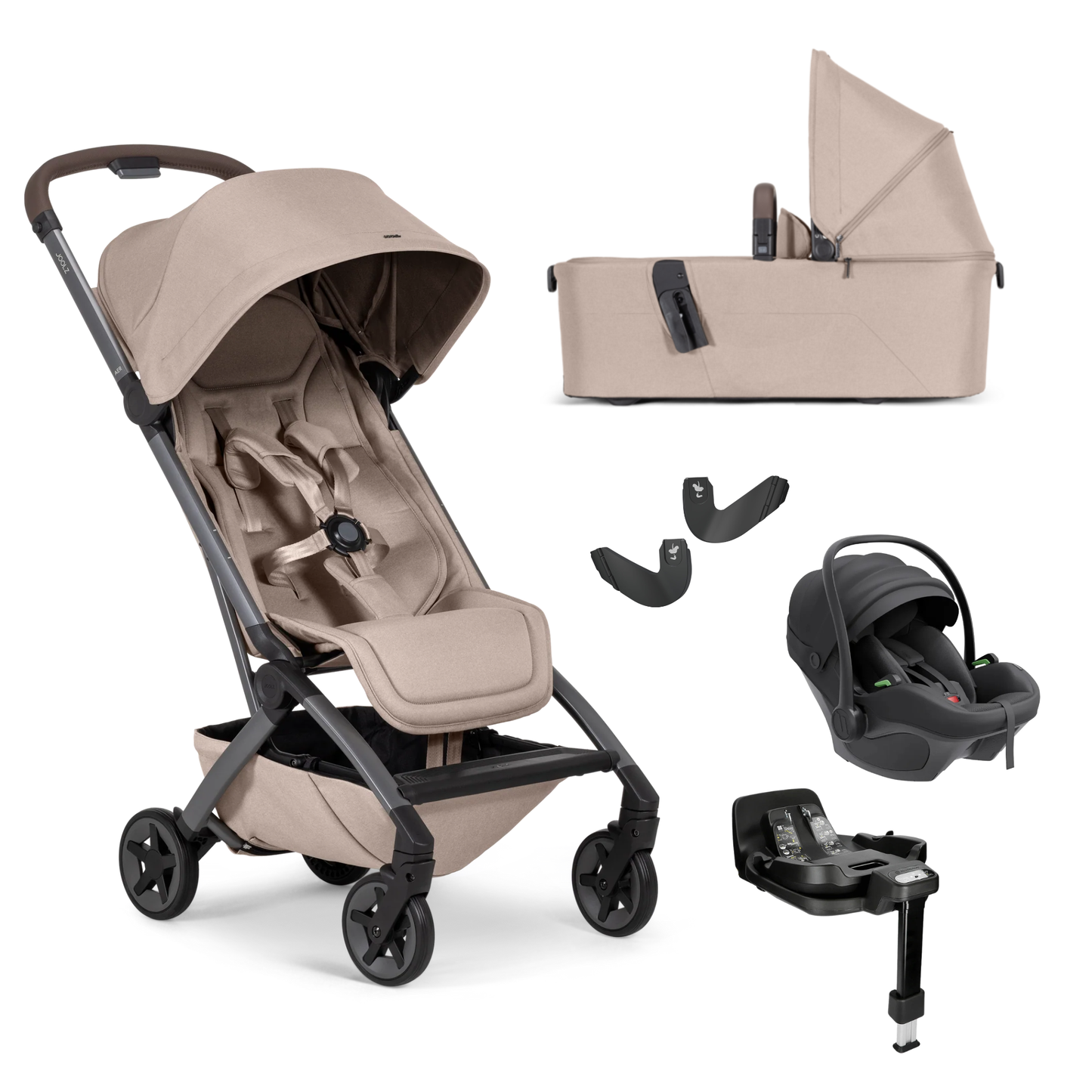 Joolz Aer 2 + Carrycot Bundle with Avionaut Pixel 3 Travel System