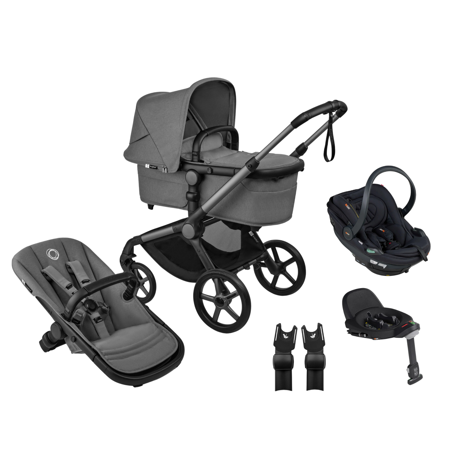 Bugaboo Fox 5 Renew Bundle with BeSafe Go Beyond 2 Travel System