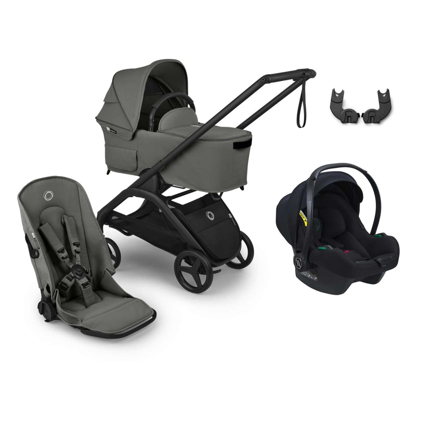 Bugaboo Dragonfly Plus Bundle with Avionaut Cosmo Smart Travel System