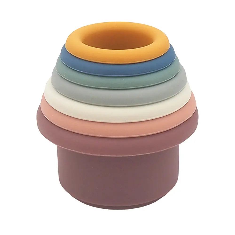 Ziggle Silicone Stacking Cups