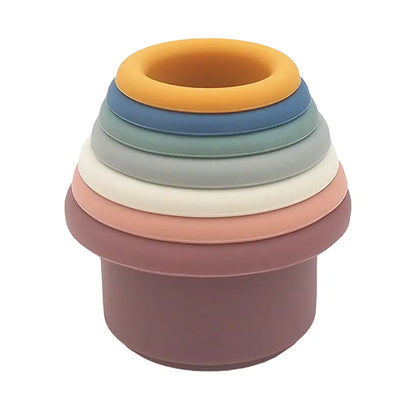 Ziggle Silicone Stacking Cups