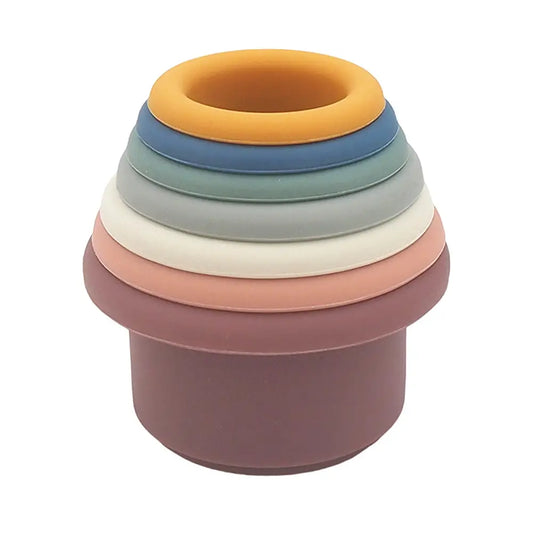 Ziggle Silicone Stacking Cups