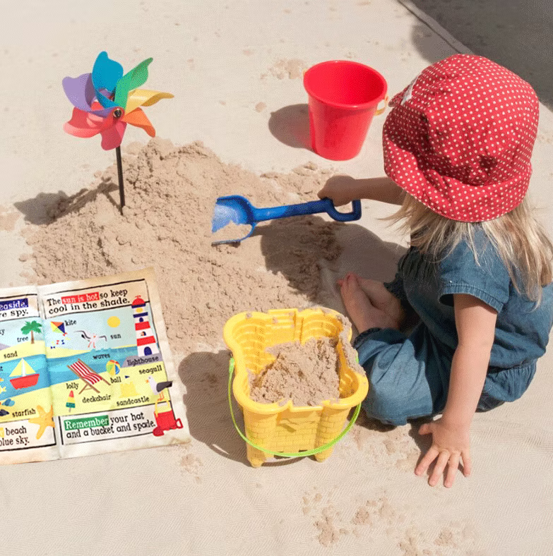 Jo & Nick's Nursery Times Crinkly Newspaper Book - Summer
