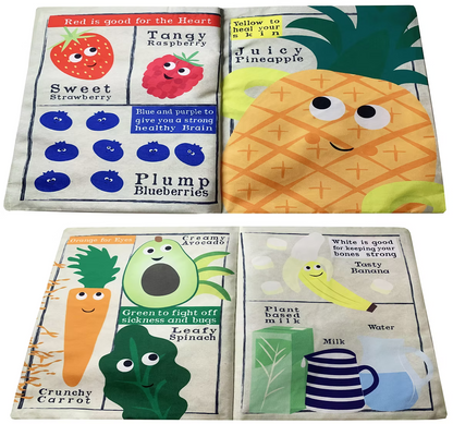 Jo & Nick's Nursery Times Crinkly Newspaper Book - Rainbow Smoothie