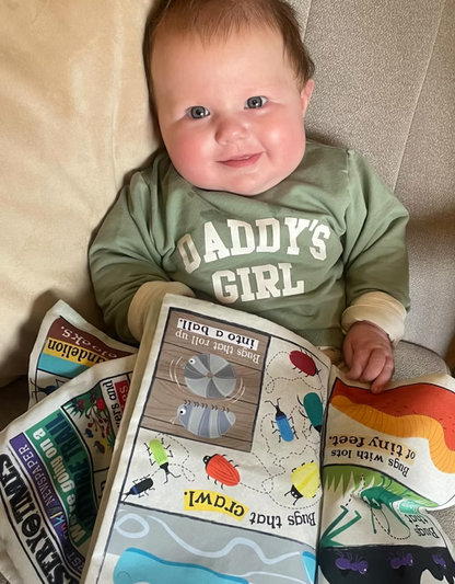 Jo & Nick's Nursery Times Crinkly Newspaper Book - Bugs
